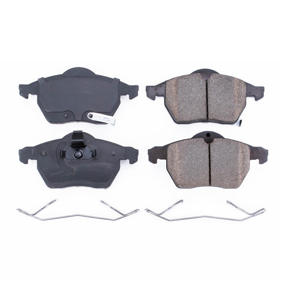 PowerStop Z17 Evolution Ceramic Brake Pads With Hardware