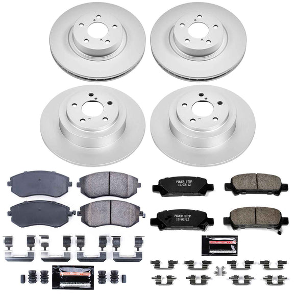 Z23 Daily Driver Premium Carbon-Fiber Ceramic Brake Pad and Fully Coated Rotor K