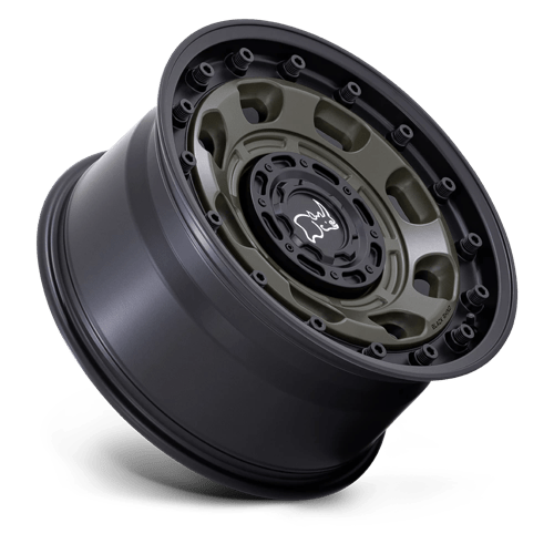 17x8 Black Rhino Atlas Matte Black 5x114.3 ET38 CB74.1 Wheel/Rim