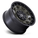 17x8 Black Rhino Atlas Matte Black 5x114.3 ET38 CB74.1 Wheel/Rim