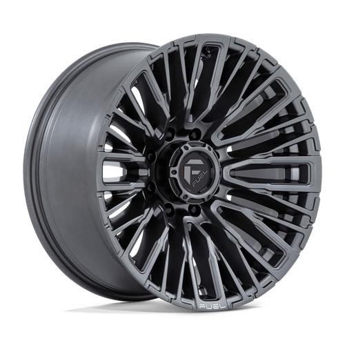 20x10 Fuel Off-Road D848 Rebar Gray 8x180 ET-18 CB124.2 Wheel Rim
