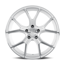 20x10 Dolce Performance MONZA Gloss Silver Machined Face 5x114.3 ET40 CB73.1