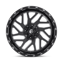 22x10 Fuel Off-Road D581 Triton Gloss Black Milled 6x135 ET-19 CB106.1 Wheel Rim