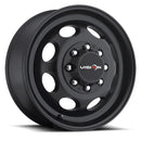 19.5x6.75 Vision 181 Heavy Hauler Matte Black Wheel 8x170 ET102 CB125.2