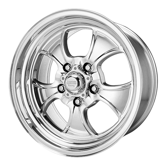 17X8 American Racing Hopster Polished Wheel/Rim 5x127 17-8 ET-11