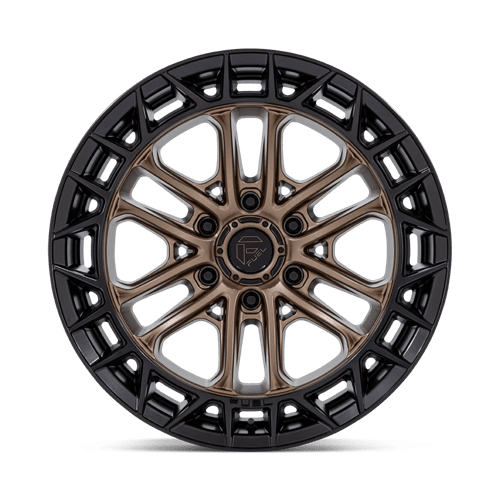 20x9 Fuel Off-Road FC874 Celsius Matte Bronze Matte Black Lip 6x139.7 ET20 Wheel