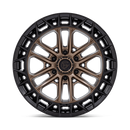 20x9 Fuel Off-Road FC874 Celsius Matte Bronze Matte Black Lip 6x139.7 ET20 Wheel