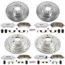 PowerStop Z26 Street Performance Ceramic Brake Pad and Drilled & Slotted Rotor K