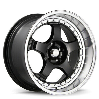 18x8 Konig SSM Gloss Black 5x114.3 5x4.5 ET35 Wheel Rim