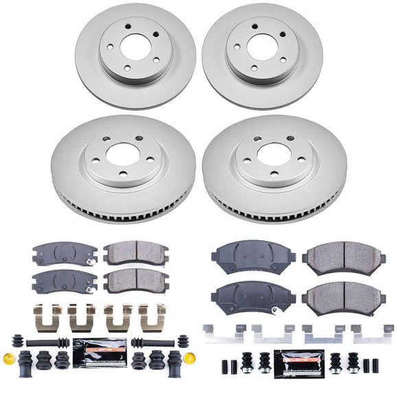 Z23 Daily Driver Premium Carbon-Fiber Ceramic Brake Pad and Fully Coated Rotor K