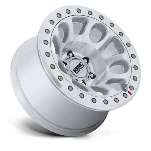 17x9 KMC KM241 E25 Beadlock Machined 6x135 ET-12 CB87.1 Wheel Rim