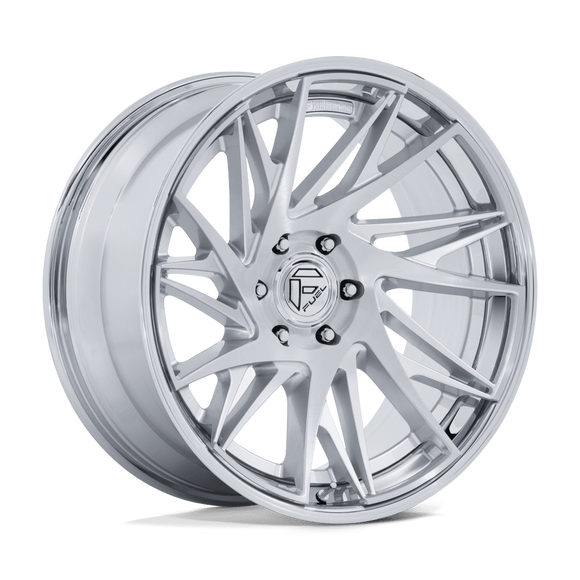 22x10 Fuel Off-Road Dynamo Gloss Silver Wheel 6x139.7 ET-18 CB106.1