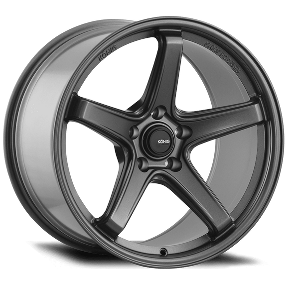 18x8.5 Konig Neoform Matte Grey 5x112 ET32 Wheel Rim