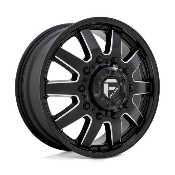 20x8.25 Fuel Off-Road D538 Maverick Black Milled 10x225 ET105 CB170.1 Wheel Rim
