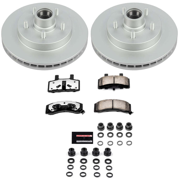 Z36 Truck & Tow Premium Carbon-Fiber Ceramic Brake Pad and Fully Coated Rotor Ki