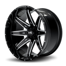 26x14 Hardrock Painkiller XPosed Gloss Black Milled 8x170 ET-76 wheel/rim-3