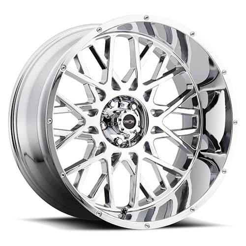 Vision 412 Rocker Chrome 20X10 6x5.5 6x139.7 ET-25 Wheel/Rim