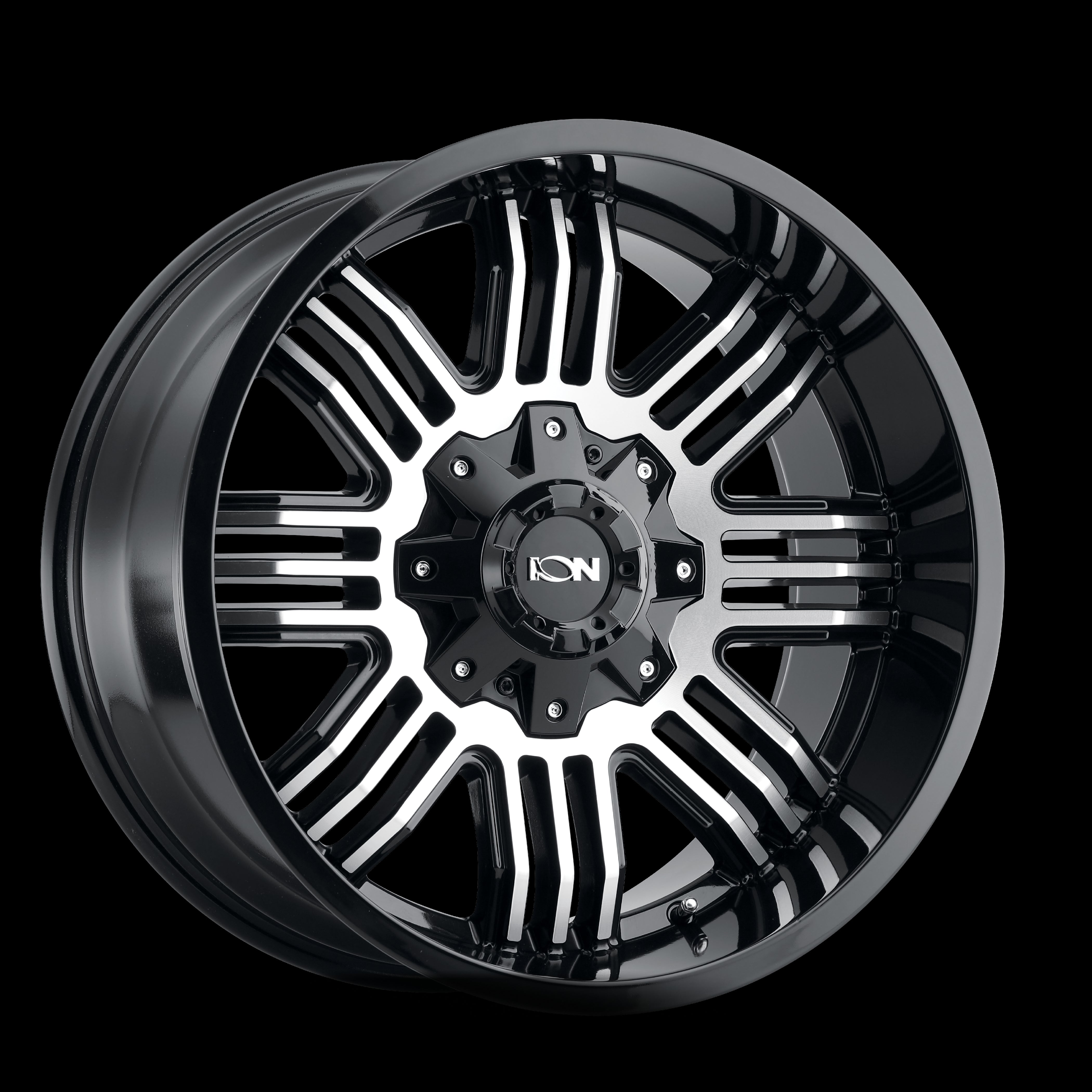 20x9 ION 144 Black/Machined 5x127/139.7 ET18 wheel/rim