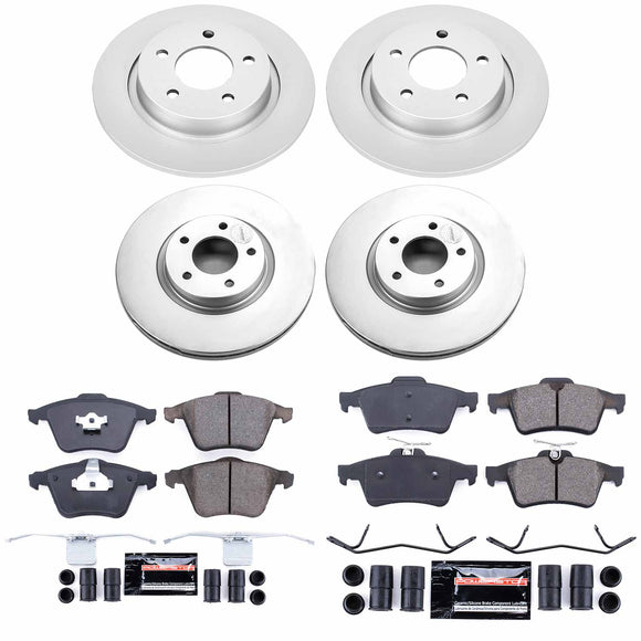 Z23 Daily Driver Premium Carbon-Fiber Ceramic Brake Pad and Fully Coated Rotor K