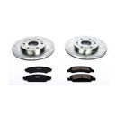 PowerStop Z23 Daily Driver Carbon-Fiber Ceramic Brake Pad and Drilled & Slotted