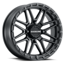 18x7 Raceline A11B Krank XL Satin Black 4x156 ET0 CB132.5 Wheel