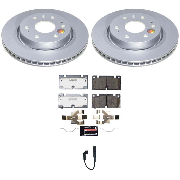 Z36 Truck & Tow Premium Carbon-Fiber Ceramic Brake Pad and Fully Coated Rotor Ki