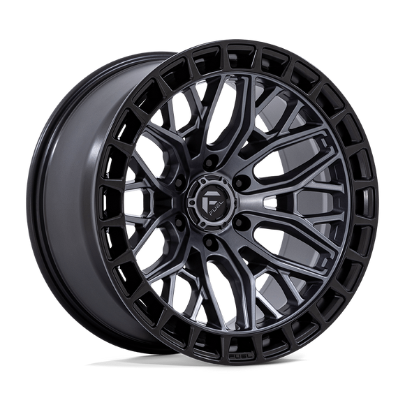 17x9 Fuel Off-Road FC869 Sigma Matte Gunmetal Matte Black Lip 6x139.7 ET1 Wheel