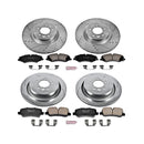 PowerStop Z23 Daily Driver Carbon-Fiber Ceramic Brake Pad and Drilled & Slotted