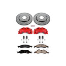 PowerStop Z23 Daily Driver Carbon-Fiber Ceramic Pads Drilled & Slotted Rotor & C