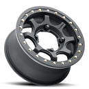 15x6 Vision 351 Flow Satin Black 4x136 ET50.6 Wheel Rim