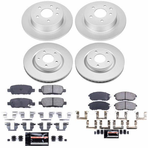 Z23 Daily Driver Premium Carbon-Fiber Ceramic Brake Pad and Fully Coated Rotor K