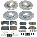 Z23 Daily Driver Carbon-Fiber Ceramic Brake Pad and Drilled & Slotted Rotor Kit