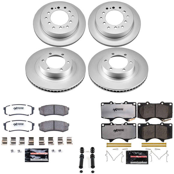 Z36 Truck & Tow Premium Carbon-Fiber Ceramic Brake Pad and Fully Coated Rotor Ki