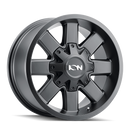 20x9 Ion 141 Satin Black 8x170 ET18 CB125.2 Wheel Rim