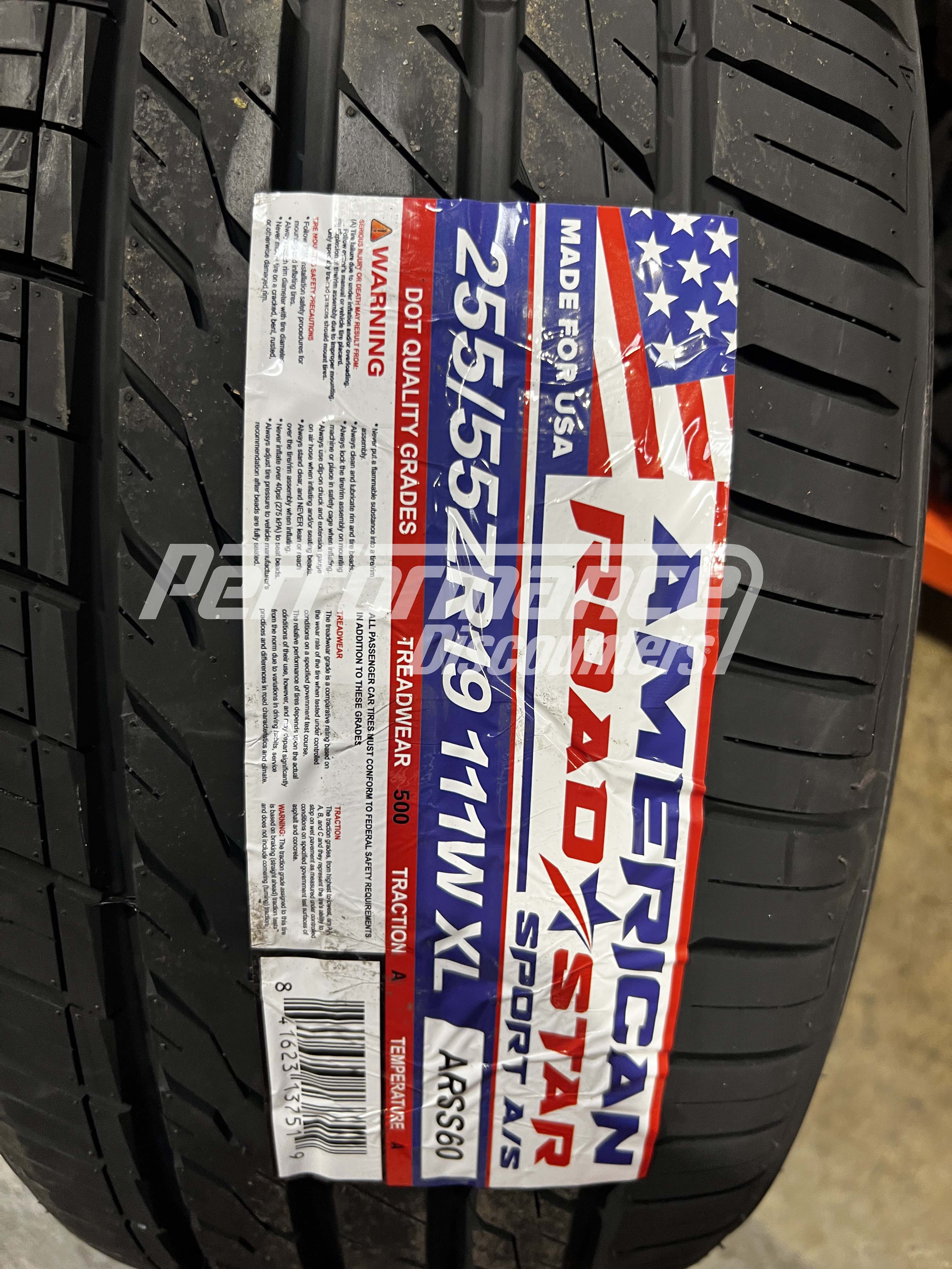 American Roadstar Sport AS Tire(s) 255/55R19 111W SL BSW 255 55 19 2555519