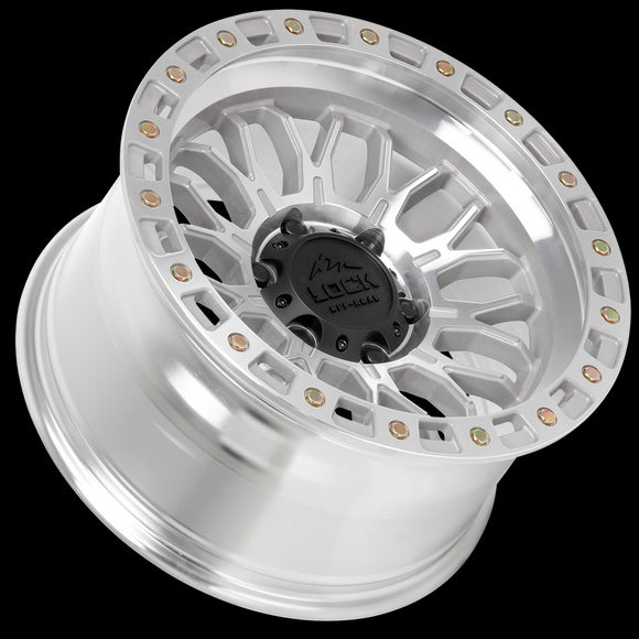 20x9 Lock Off-Road Combat Maching With Clear Coat 6x139.7 ET0 Wheel Rim