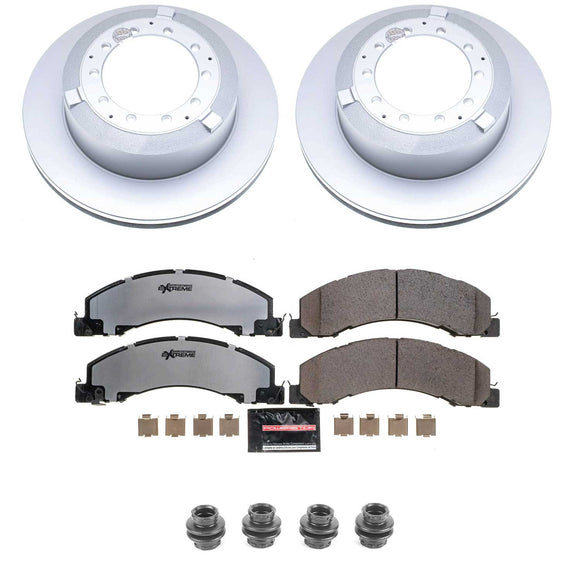 Z36 Truck & Tow Premium Carbon-Fiber Ceramic Brake Pad and Fully Coated Rotor Ki