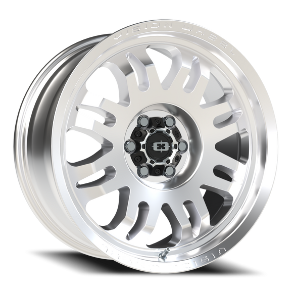 18x8.5 Vision 409 Inferno Milled Machine Face 6x114.3 6x4.5 ET0 Wheel Rim