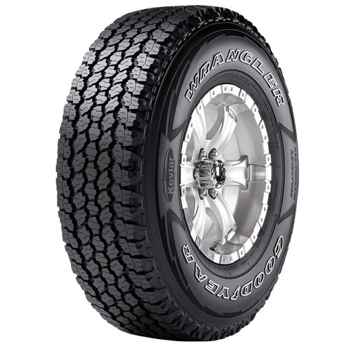 Goodyear Wrangler AT Adv Kevlar Tire 255/70R17 112T OWL 2557017