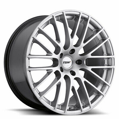 20x10.5 TSW Max Hyper Silver Wheel/Rim 5x120 5-120 20-10.5 ET25