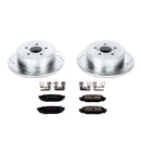 PowerStop Z23 Daily Driver Carbon-Fiber Ceramic Brake Pad and Drilled & Slotted