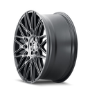 TOUREN TR78 3278 BRUSHED BLACK W/DARK TINT 18X8 5-100 40MM 56.1MM