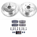 PowerStop Z23 Daily Driver Carbon-Fiber Ceramic Brake Pad and Drilled & Slotted