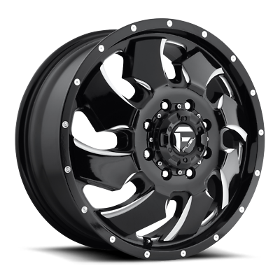 20x8.25 Fuel Off-Road D574 Cleaver Gloss Black Milled 8x165.1 ET105 Wheel