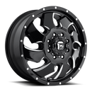 20x8.25 Fuel Off-Road D574 Cleaver Gloss Black Milled 8x165.1 ET105 Wheel