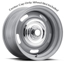Vision Wheel Chrome Power Disc Brake Center Cap Fits 55 & 57 Series Rally-2