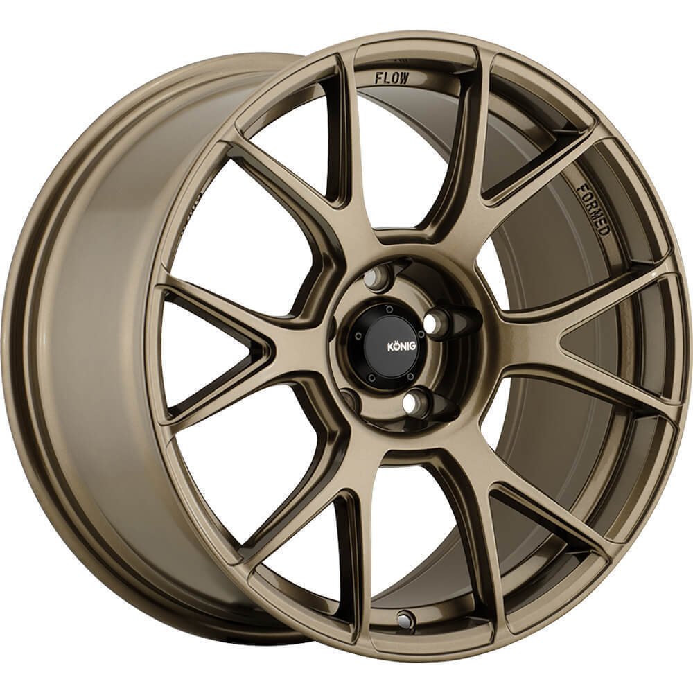 18x8.5 Konig Ampliform Gloss Bronze 5x114.3 5x4.5 ET35 Wheel Rim