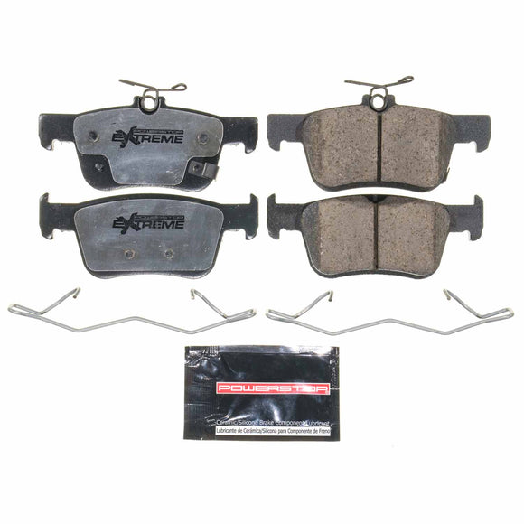 PowerStop Z26 Street Performance Carbon-Fiber Ceramic Brake Pads With Hardware