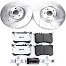PowerStop Z26 Street Performance Ceramic Brake Pad and Drilled & Slotted Rotor K