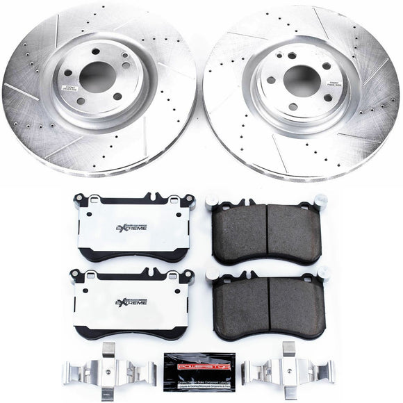 PowerStop Z26 Street Performance Ceramic Brake Pad and Drilled & Slotted Rotor K